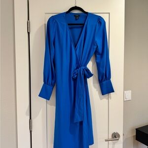 Women’s halogen Blue Wrap Dress